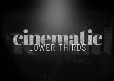 Cinematic Lower Thirds